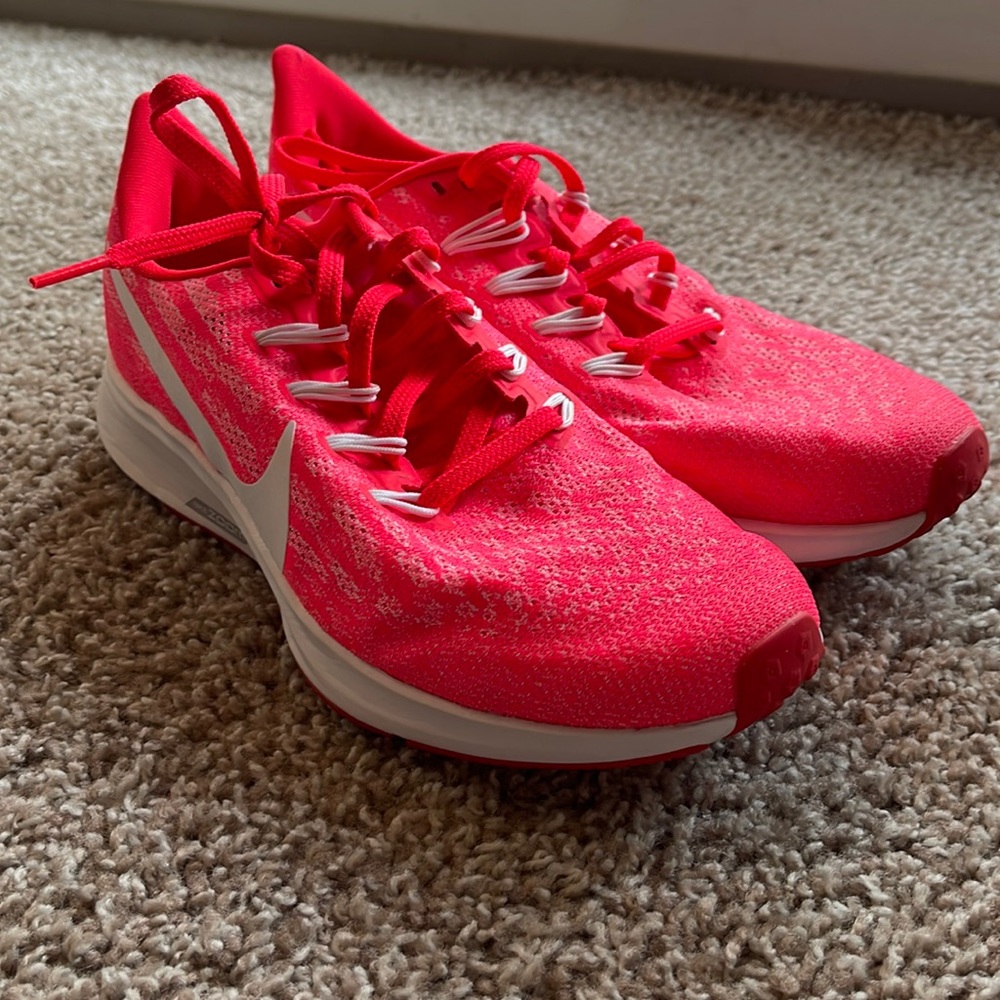 Nike Women's Athletic Shoes - Red and White